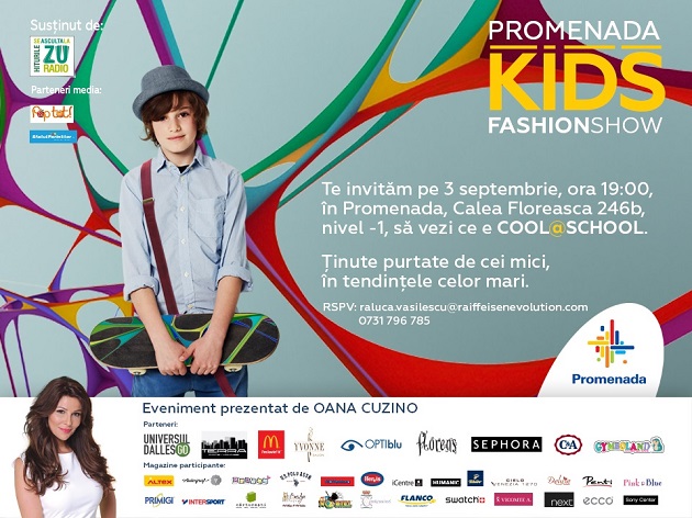 Invitatie Kids Fashion Show