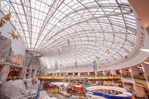 Cupola sticla AFI Palace Cotroceni