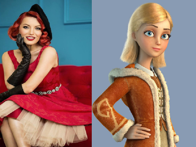 Elena Gheorghe este Gerda in Craiasa Zapezii