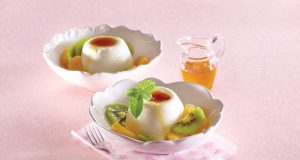 desert din iaurt cu fructe