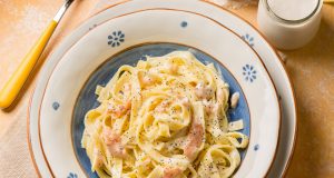 tagliatelle cu somon