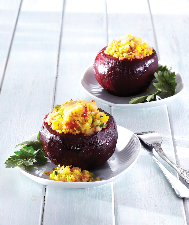 Sfecla umpluta cu cuscus