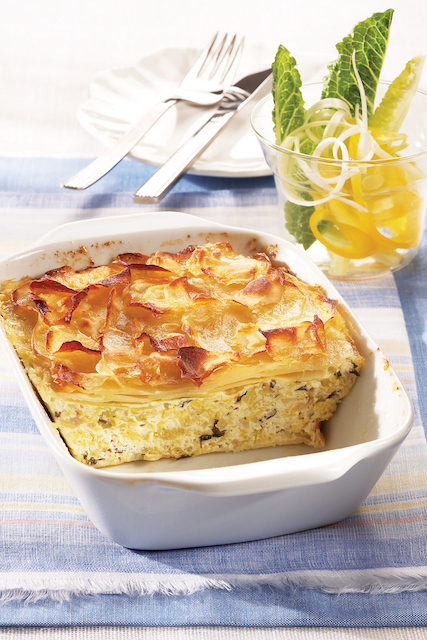 gratin de varza cu ricotta
